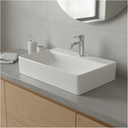 Ver imagem 1 de Cuba Sobrepo Laguna Retangular 36x25cm Branco Brilhante - Primeira Linha Qualidade A