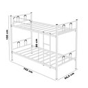 Ver imagem 4 de Beliche Linea Solteiro Estilo Industrial 100% Aço Compacta Preto