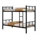 Ver imagem 3 de Beliche Linea Solteiro Estilo Industrial 100% Aço Compacta Preto