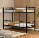 Ver imagem 1 de Beliche Linea Solteiro Estilo Industrial 100% Aço Compacta Preto