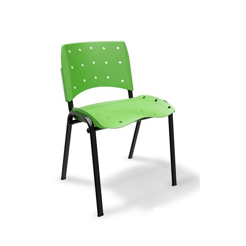 Cadeira Secretaria Ergoplax Fixa - Verde