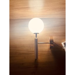 Arandela Jabuticaba Globo Esfera Dourada 3 Cor de Luz em 1 - 6