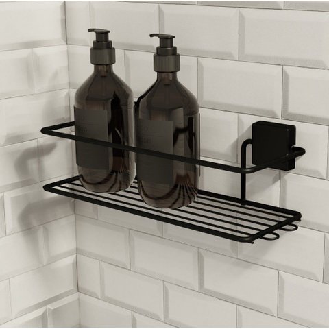 Porta Shampoo - Linha Premium Decotec Preto