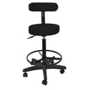 Ver imagem 2 de Mocho de Estetica Livia BP - Preto