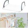 Varal Portátil Portas Janela Seca Roupa Apartamento Prático - 1
