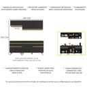 Ver imagem 4 de Cozinha Compacta Multimóveis Veneza GB FG3705 com Armário e Balcão Preta