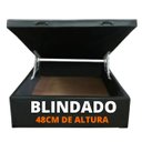 Ver imagem 2 de Cama Baú Casal Blindado Reforçado - 48cm de Altura