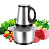 Moedor Carne Legumes Temperos Caseiro Elétrico 3l Inox 110v - 2