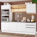 Ver imagem 1 de Cozinha Acordes Glamy MDF Branco Madesa