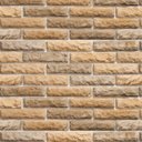 Ver imagem 3 de Papel de Parede Adesivo Tijolo Estilo Rústico Tons Bege 12m