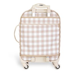 Mala Bordo Vichy Bege Just Baby Mala de Rodinhas Bordo - 2