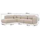 Ver imagem 4 de Sofá Modular 4 Lugares Com Sumiê Orla CabeCasa MadeiraOriginals