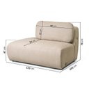Ver imagem 5 de Sofá Modular 4 Lugares com Sumiê Orla 275cm CabeCasa MadeiraOriginals Madeiramadeira