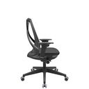 Ver imagem 3 de Cadeira Giratoria Diretor Bix Preta - Plaxmetal