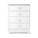 Ver mais imagens de Cômoda de Bebê 100% MDF 4 Gavetas Soft Life Branco