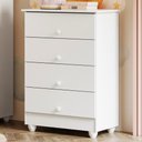 Ver imagem 1 de Cômoda de Bebê 100% MDF 4 Gavetas Soft Life