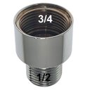 Ver imagem 2 de Bucha Redução Invertida Cromado 3/4 X 1/2 - 170401