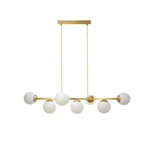 Pendente Jabuticaba 1,50m Mesa Sala de Jantar Bancada + Led