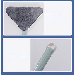 Rodo e Limpador de Vidros Triangular Microfibra Retáril - 2