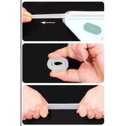 Rodo e Limpador de Vidros Triangular Microfibra Retáril - 4