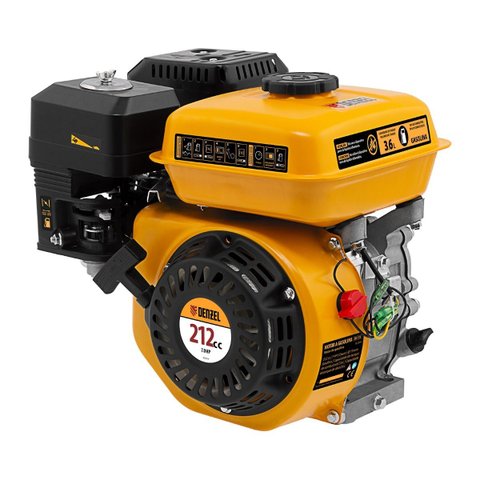 Motor Gasolina 7hp 212cc Denzel Rx-17k Partida Manual