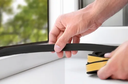 Ver imagem 5 de Veda Frestas Multiuso Adesivo Comfort Door 11mm x 4mm 10 Metros Preto