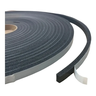 Veda Frestas Multiuso Adesivo Comfort Door 11mm x 4mm 10 Metros Preto - 1
