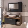 Conjunto de Balcão e Espelheira para Banheiro Aiden  Móveis - 1