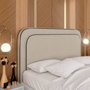 Ver imagem 1 de Cabeceira Estofada para Cama Queen Miami Linho - M. Arapongas