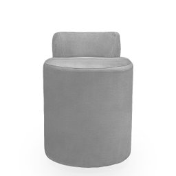 Puff Banqueta Alto Confortável Reforçado Minimalista Roma Suede - 5