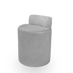 Puff Banqueta Alto Confortável Reforçado Minimalista Roma Suede - 4