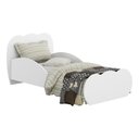 Ver imagem 1 de Cama Infantil com Colchão Incluso 70 X 150 Cm 100% Mdf Algodão Doce Multimóveis Fg2956 Branca