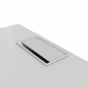 Ver imagem 2 de Mesa de Escritório Retangular Plataforma de Trabalho Moderno 120cm Cinza F5 Office