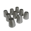 Ver imagem 2 de Bicos confeitar bolos 9 peças decoraçao confeiteiro doces cupcakes Inox Confeitaria artistica