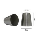 Ver imagem 6 de Bicos confeitar bolos 9 peças decoraçao confeiteiro doces cupcakes Inox Confeitaria artistica