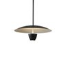 Lustre Pendente Nordecor Abbie 2572 Preto Led Bivolt Preto 2572 - 1