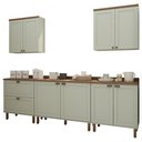 Ver imagem 2 de Cozinha Completa Filadélfia 9 Portas 1 Gaveta Menta - Panorama Móveis