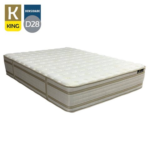 Colchão Prime King Gran Hotel Molas Maxforce 193x203x34cm