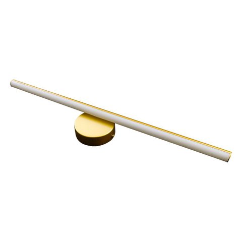 Arandela Led Dourada Hubble 12w Branco Quente Ip44 Opus 82338 Moderna Decorativa St3300