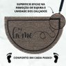 Capacho Tapete Porta Entrada Meia Lua 38x60 My Home Bege - 6