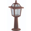 Ver imagem 1 de Luminária de Chão Balizador Jardim Colonial Marrom 45x18cm S