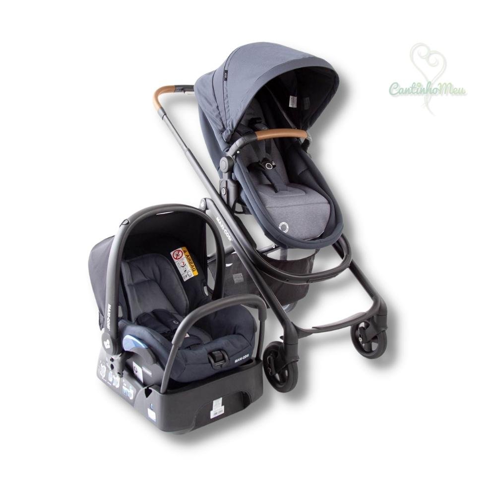 CARRINHO + BEBE CONFORTO LILA CP2 ESSENTIAL GRAPHITE BROWN - MAXI COSI - 1