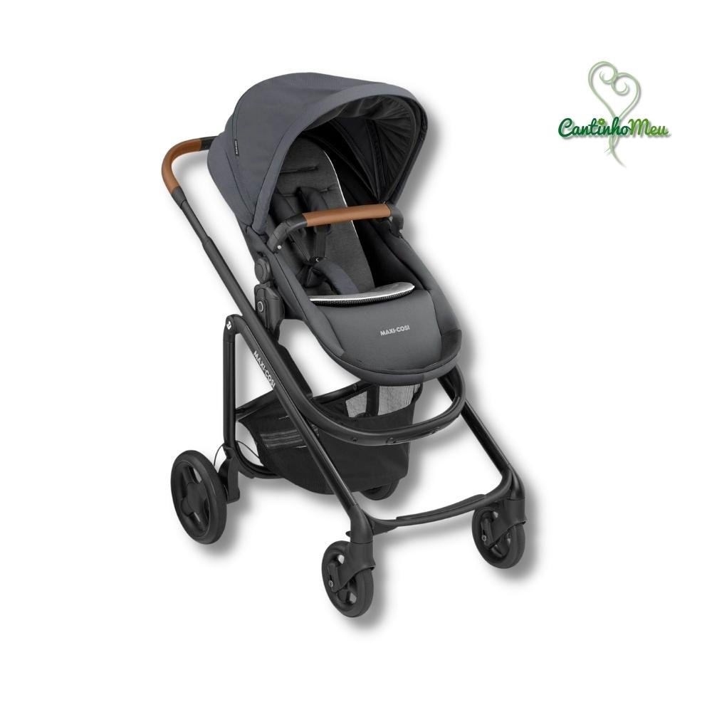 CARRINHO + BEBE CONFORTO LILA CP2 ESSENTIAL GRAPHITE BROWN - MAXI COSI - 2