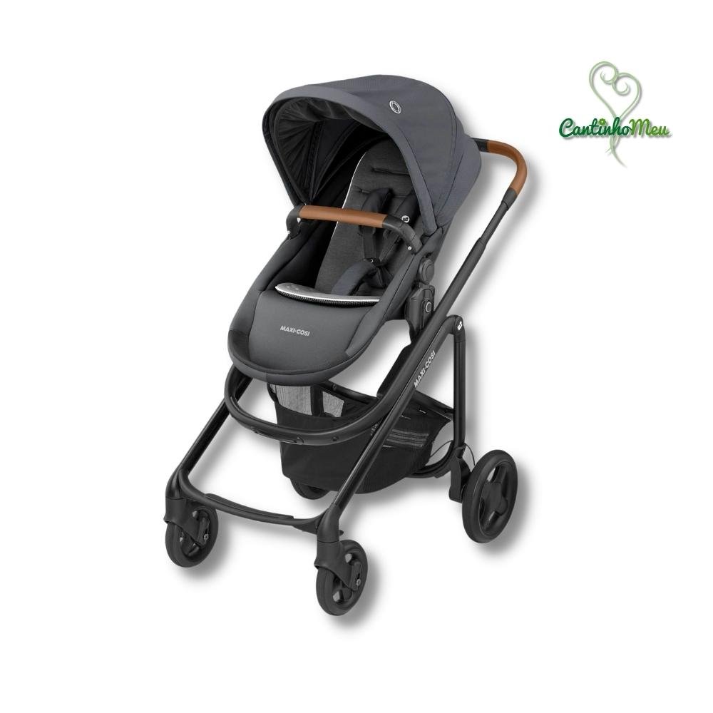 CARRINHO + BEBE CONFORTO LILA CP2 ESSENTIAL GRAPHITE BROWN - MAXI COSI - 3