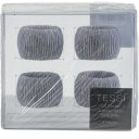 Ver mais imagens de Kit 4 Porta Guardanapos Requinte Zinco