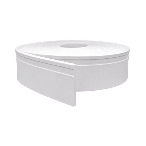 Rodapé de EVA Autocolante RP16 10cm Branco 10 metros