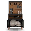 Ver imagem 4 de Armário Cozinha Cantinho do Café Flow 2 Portas 71cm Ej Móveis