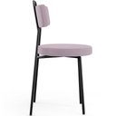 Ver mais imagens de Kit 04 Cadeiras Decorativas Estofada Para Sala De Jantar Barcelona L02 Suede Rosê - Lyam Decor