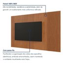 Ver imagem 7 de Painel para TV Arezzo Ripado sem LED até 75 pol. 220 cm Naturalle - Mavaular