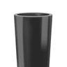 Vaso Rotomoldado em Polietileno Classic Cone Preto 85 Cm - 2